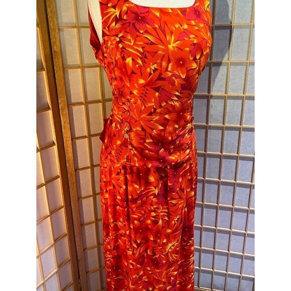 Scarlett Sz 12 Tropical Dress - Picture 12 of 16